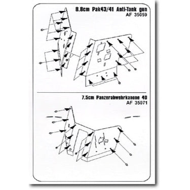 AFV 35073 1/35 German PAK43/41 Shield Bolt